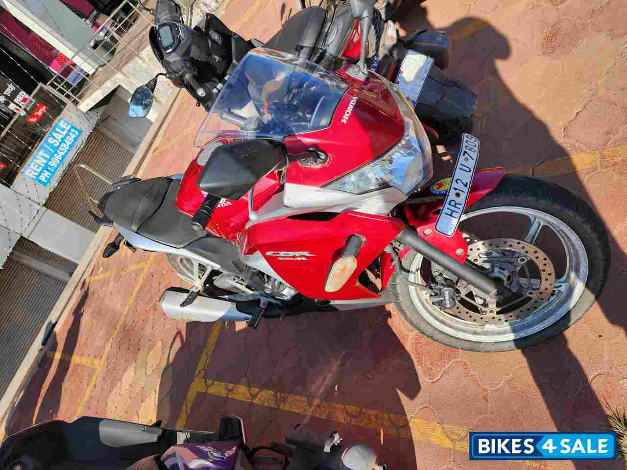 Candy Red Honda CBR 250R