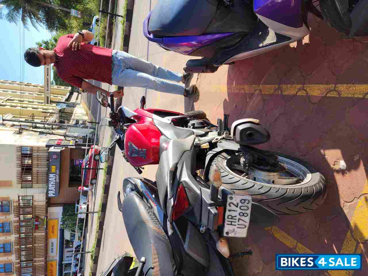 Candy Red Honda CBR 250R