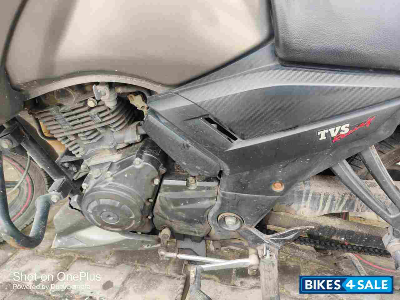 Grey TVS Apache RTR 160