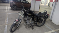 Black Royal Enfield Bullet Electra