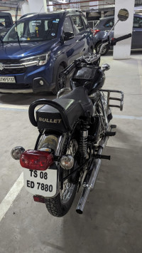Black Royal Enfield Bullet Electra