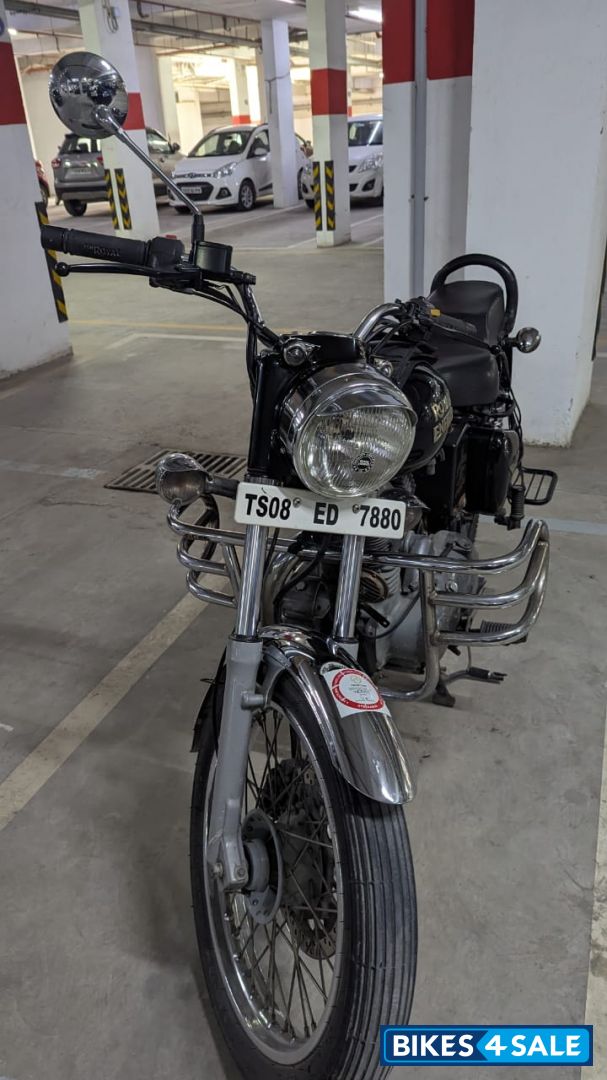 Black Royal Enfield Bullet Electra