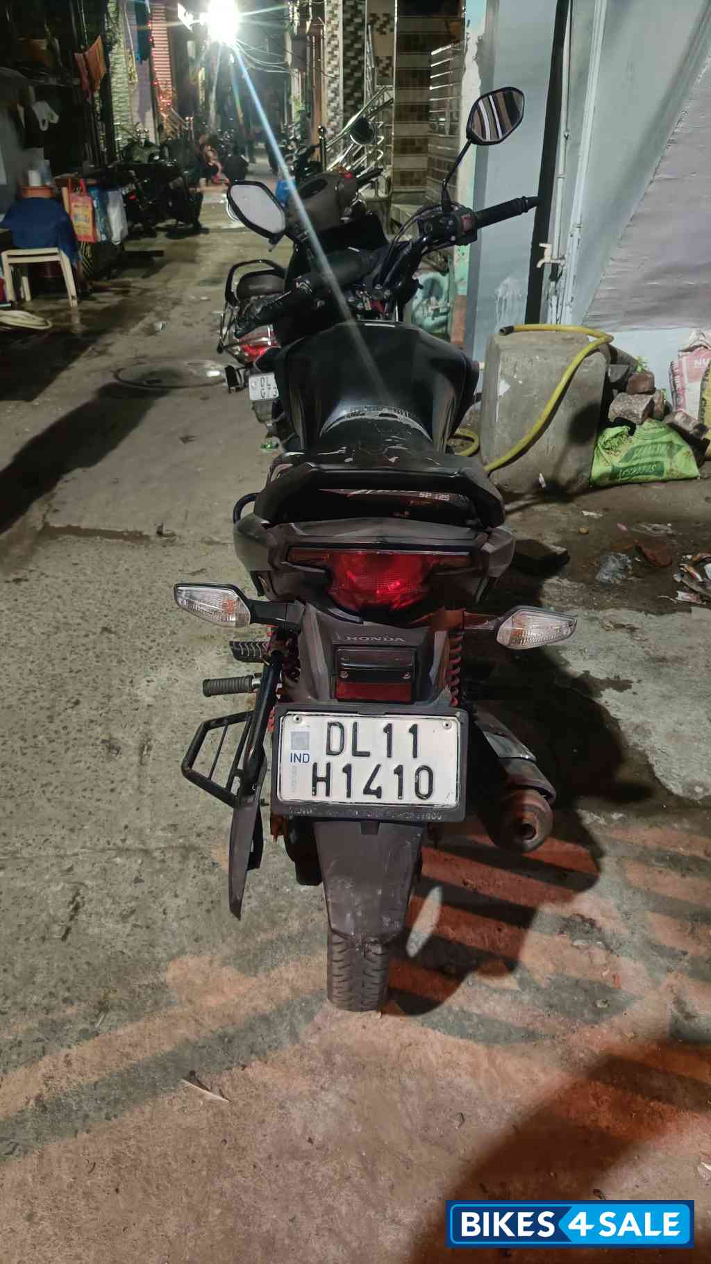 Mat Black Honda SP 125 BSVI