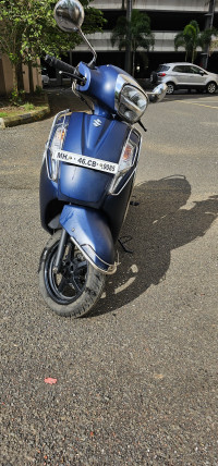 Matte Blue Suzuki Access 125 Ride Connect Edition