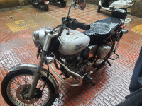 Silver Royal Enfield Bullet Electra Twinspark