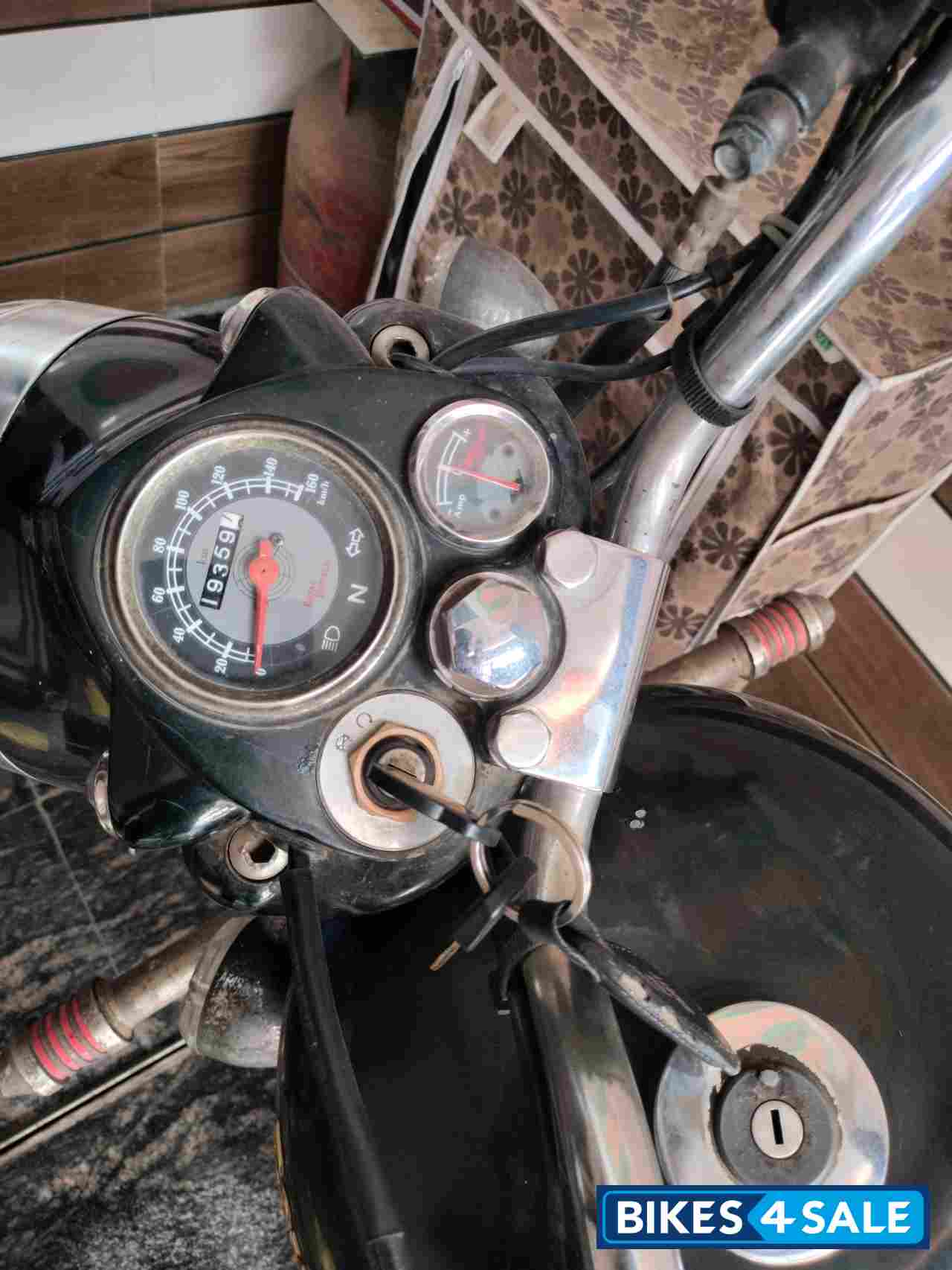 Black Royal Enfield Bullet Electra