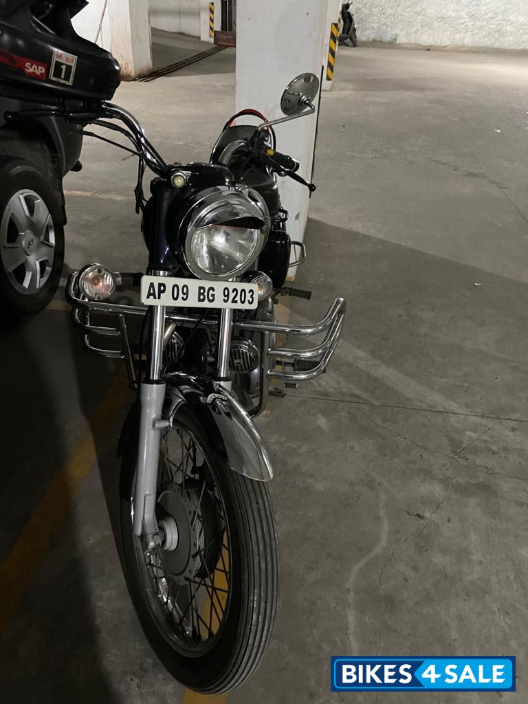 Black Royal Enfield Bullet Electra