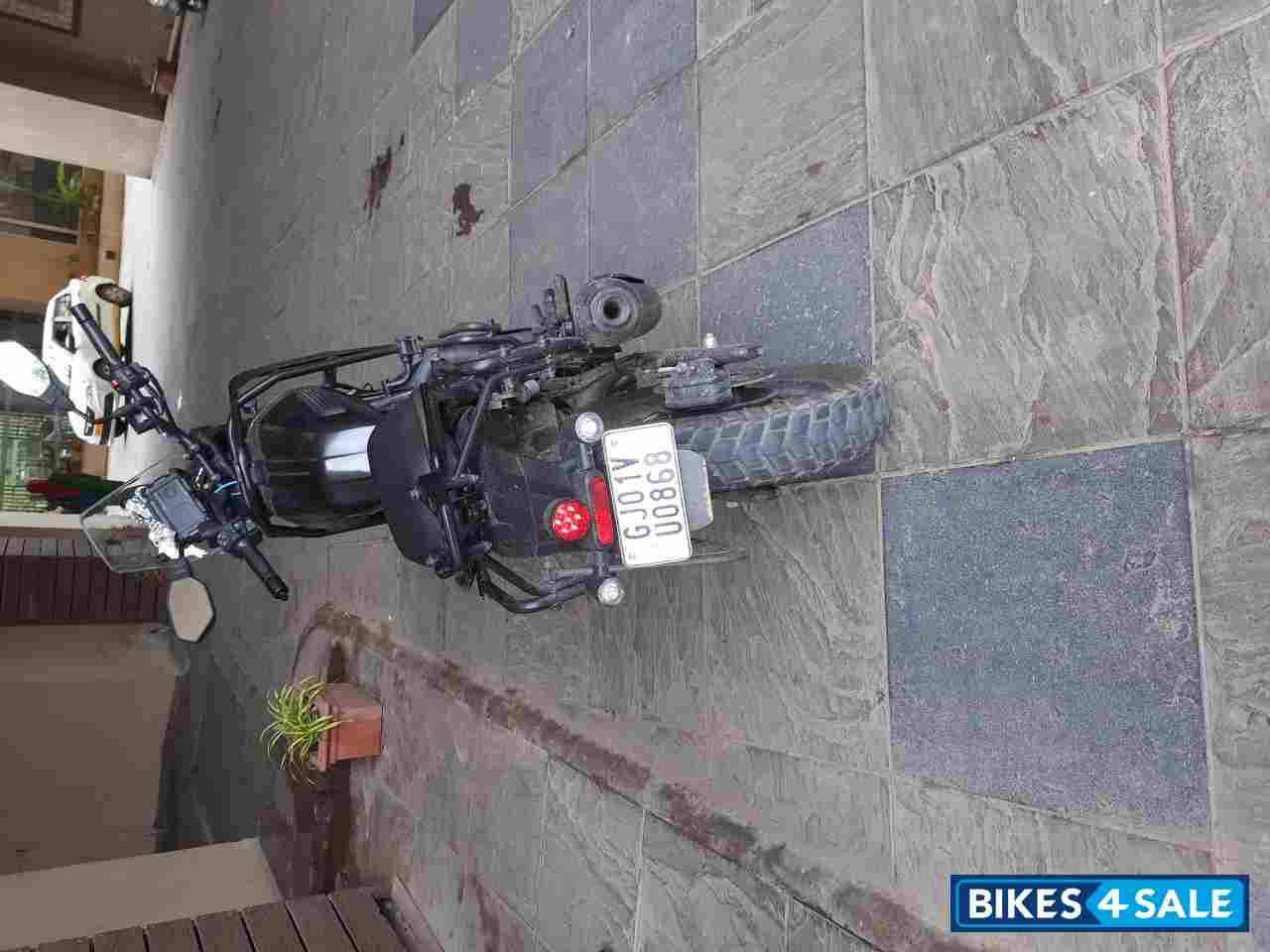 Mambo Black Yezdi Adventure Matte