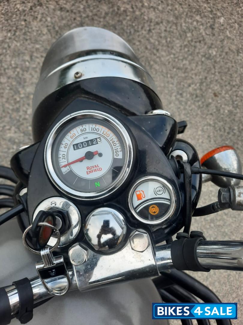 Silver Royal Enfield Classic 350