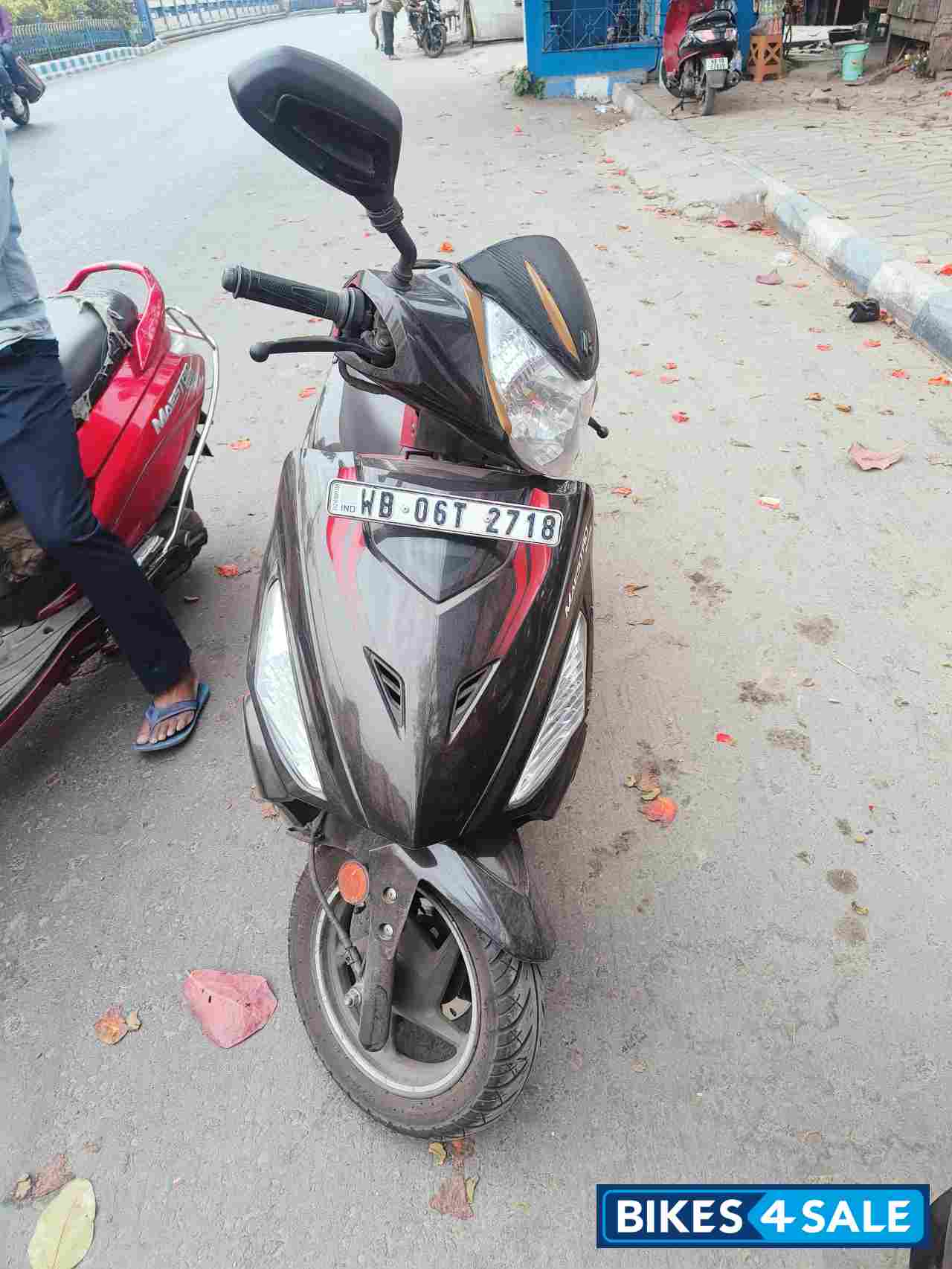 Panther Black Hero Maestro Edge 125 FI