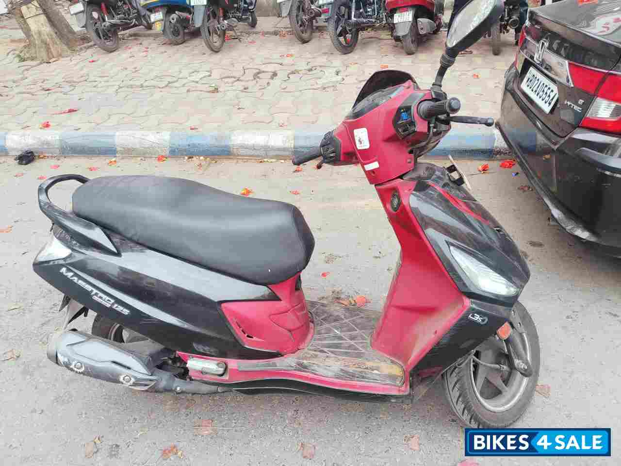 Panther Black Hero Maestro Edge 125 FI