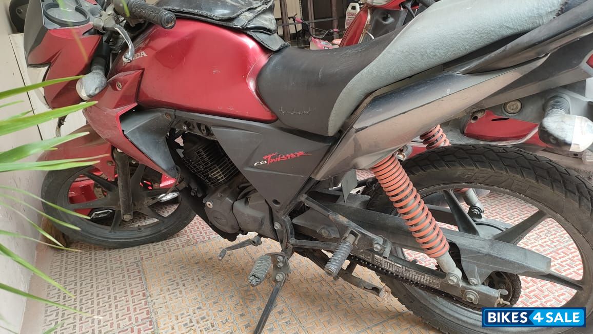 Red Honda CB Twister