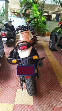 White Flame Royal Enfield Scram 411