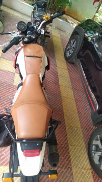 White Flame Royal Enfield Scram 411