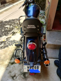 Blue Royal Enfield Meteor 350 Stellar
