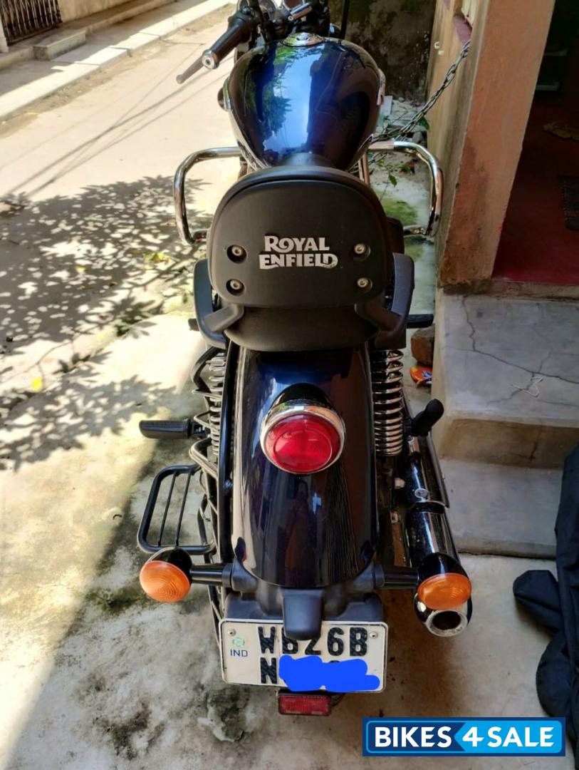 Blue Royal Enfield Meteor 350 Stellar