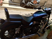 Blue Royal Enfield Meteor 350 Stellar