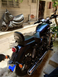 Blue Royal Enfield Meteor 350 Stellar