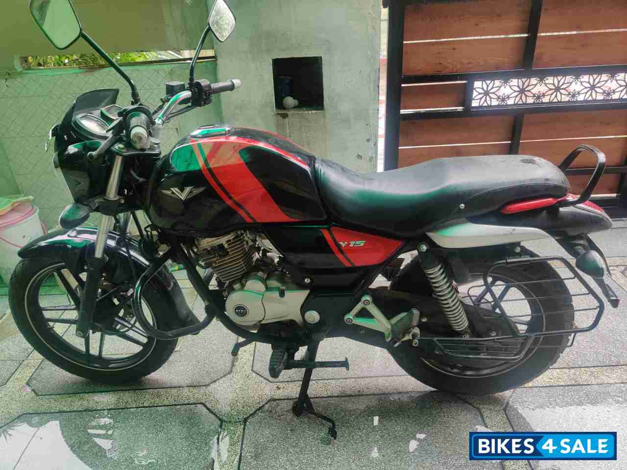 Black & Red Bajaj V15