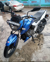 Blue TVS Apache RTR 160 4V