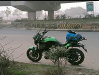 Savanna Green Bajaj 2021 Dominar 400