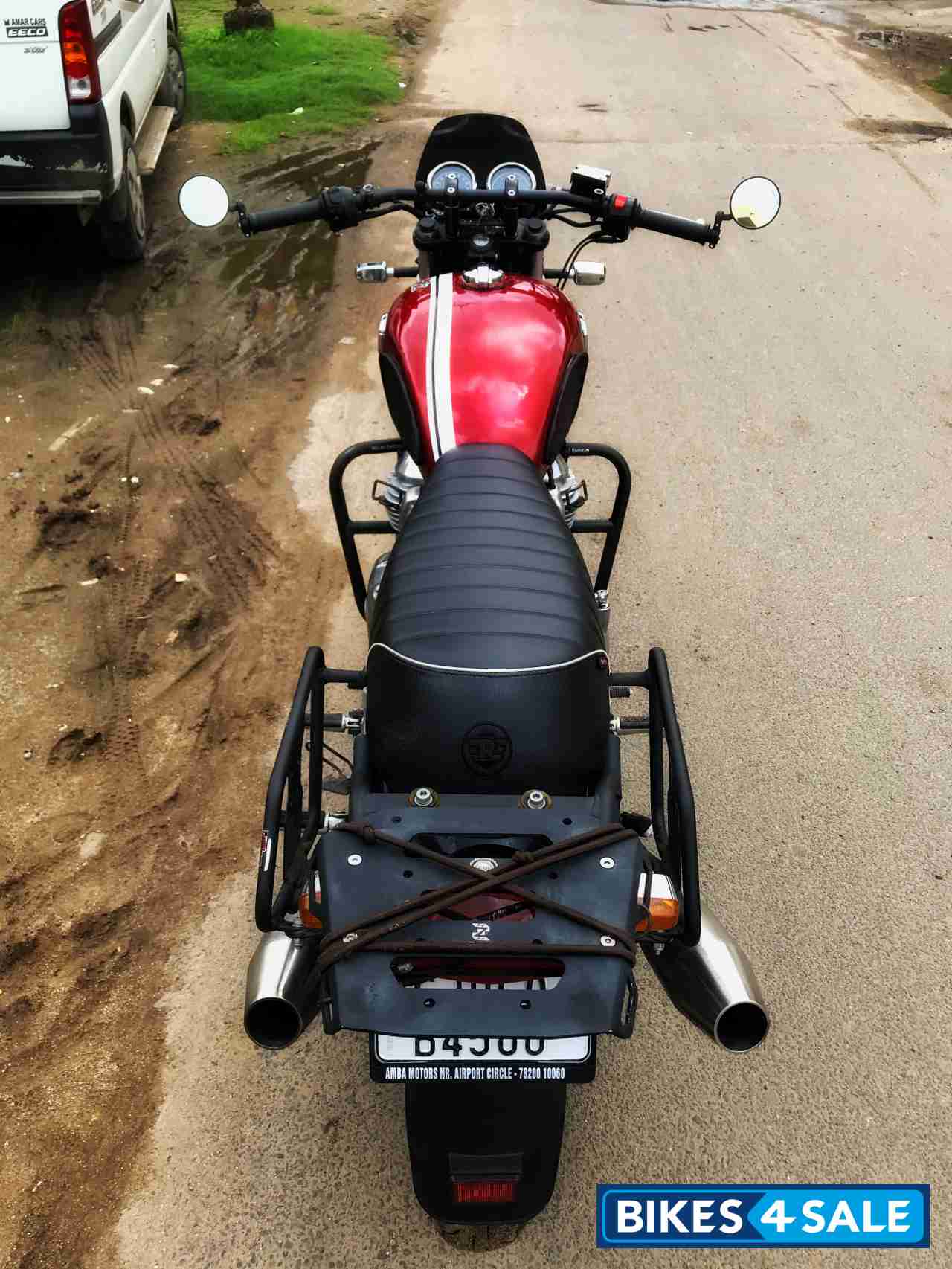 Cherry Red Royal Enfield Interceptor 650 Twin