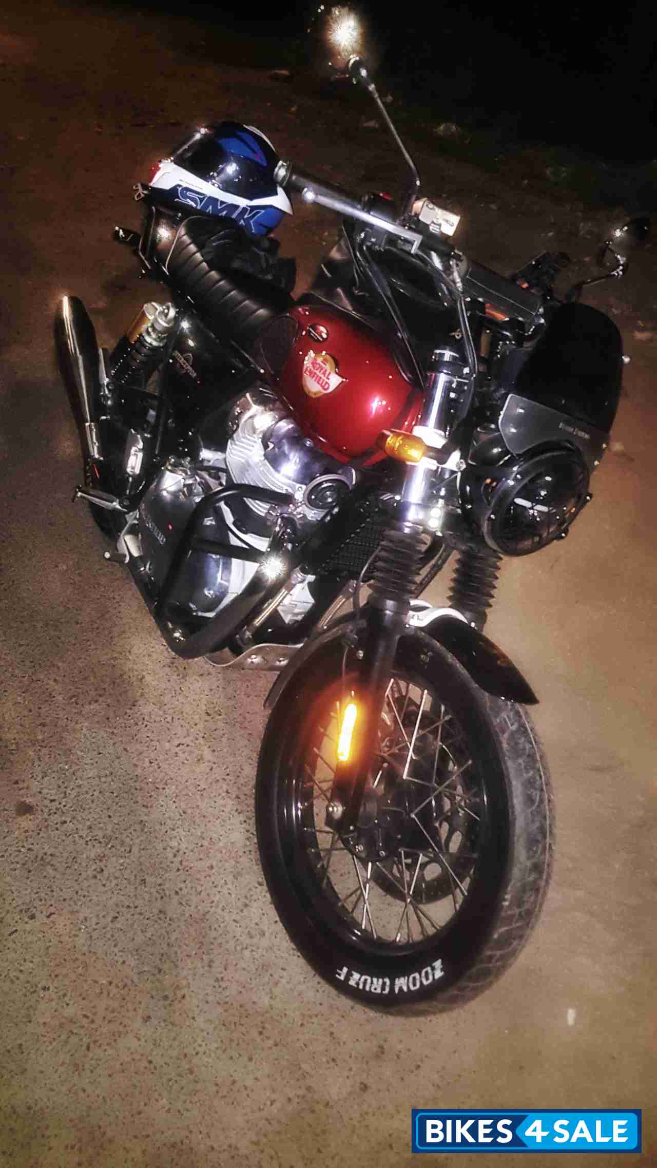 Cherry Red Royal Enfield Interceptor 650 Twin