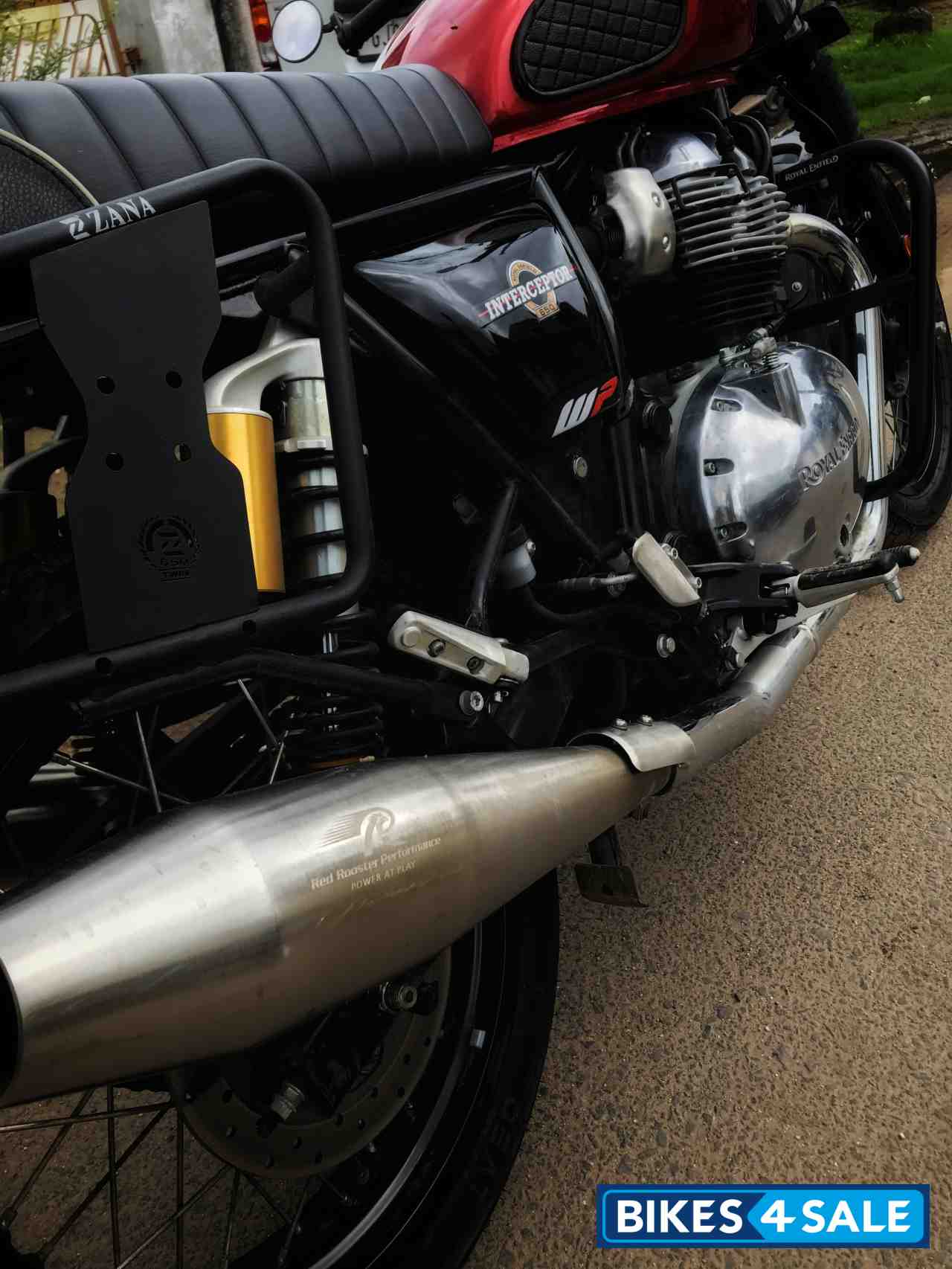 Cherry Red Royal Enfield Interceptor 650 Twin