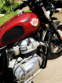 Cherry Red Royal Enfield Interceptor 650 Twin