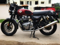 Cherry Red Royal Enfield Interceptor 650 Twin