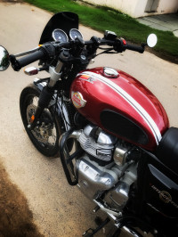 Cherry Red Royal Enfield Interceptor 650 Twin