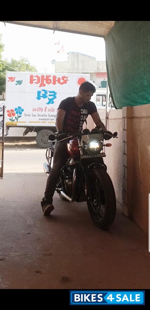 Cherry Red Royal Enfield Interceptor 650 Twin