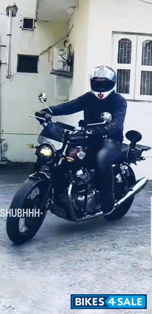 Cherry Red Royal Enfield Interceptor 650 Twin