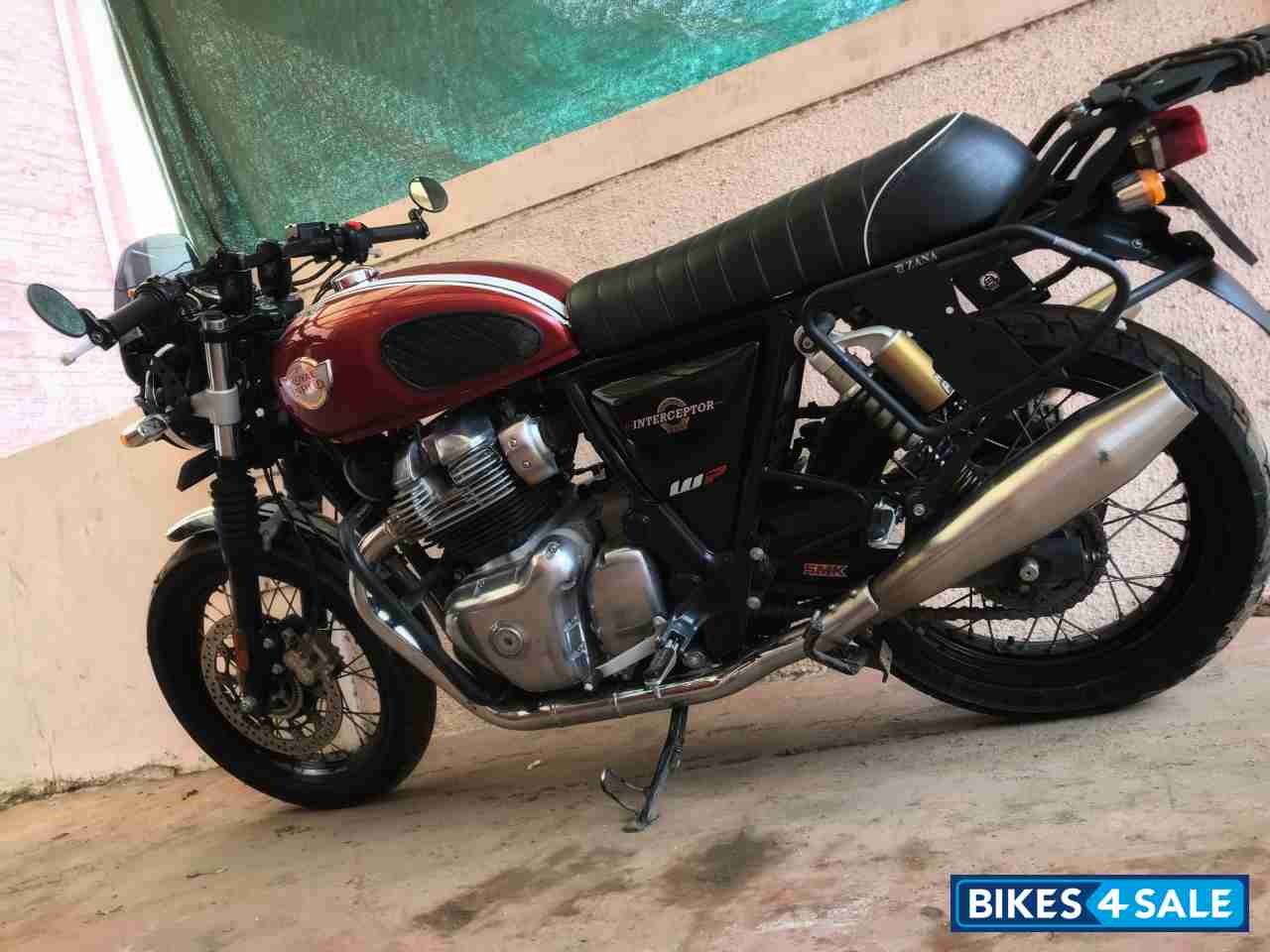 Cherry Red Royal Enfield Interceptor 650 Twin