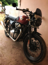 Cherry Red Royal Enfield Interceptor 650 Twin