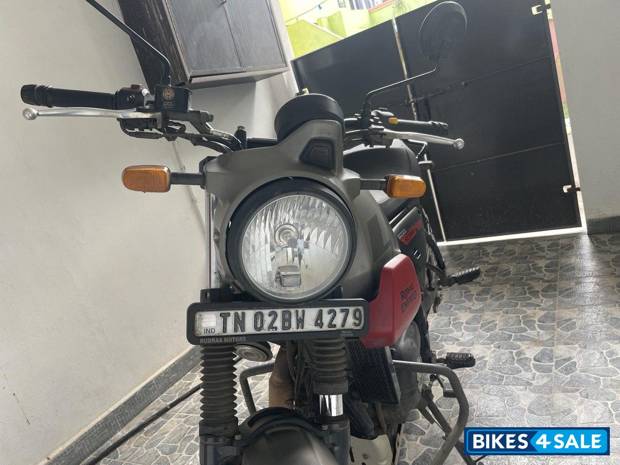 Grey Royal Enfield Scram 411