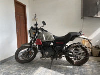 Grey Royal Enfield Scram 411