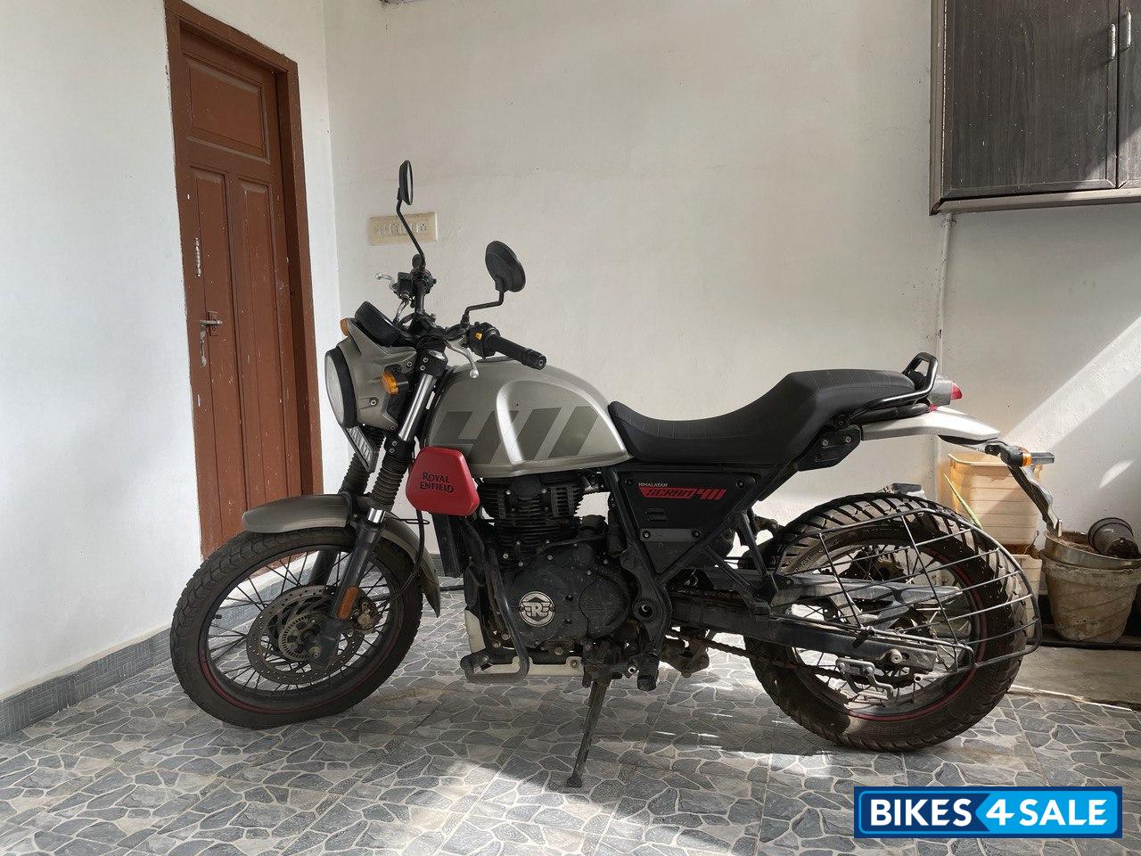 Grey Royal Enfield Scram 411