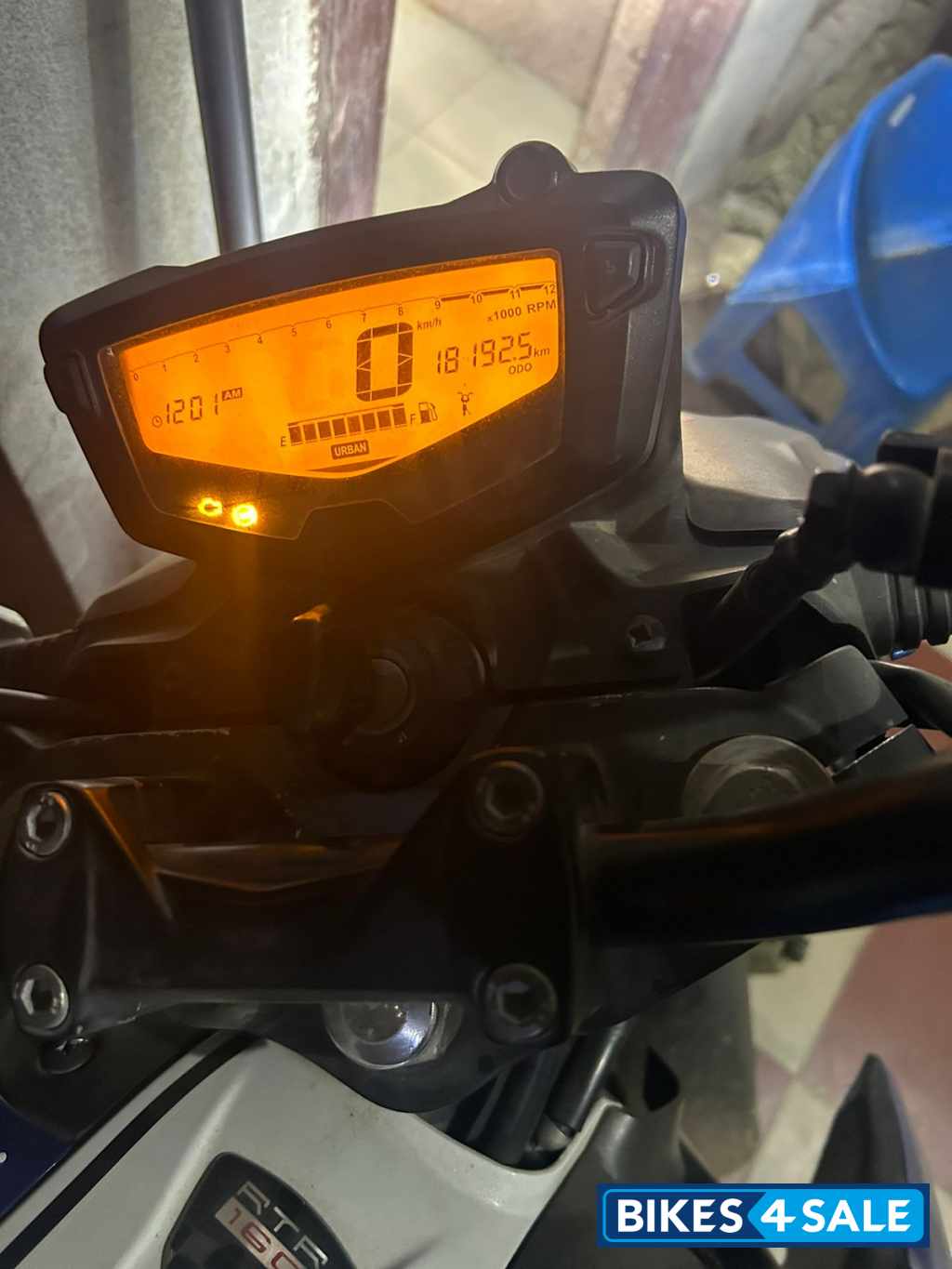 Met Blue TVS Apache RTR 160 4V BS6