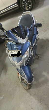 Blue Honda Activa 125 Premium Edition