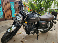 Matt Steel Black Meta Honda CB350