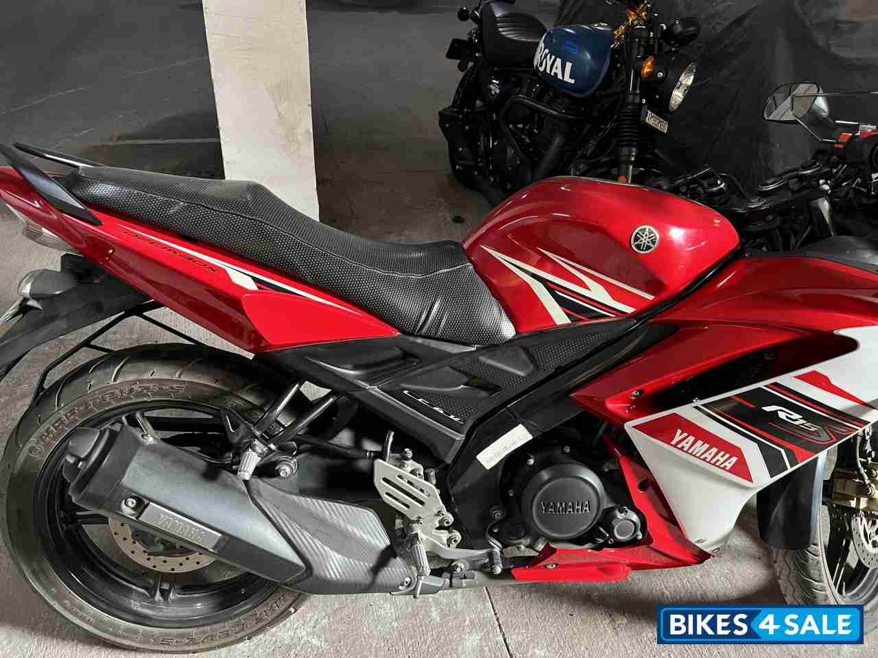 Red Yamaha YZF R15 S