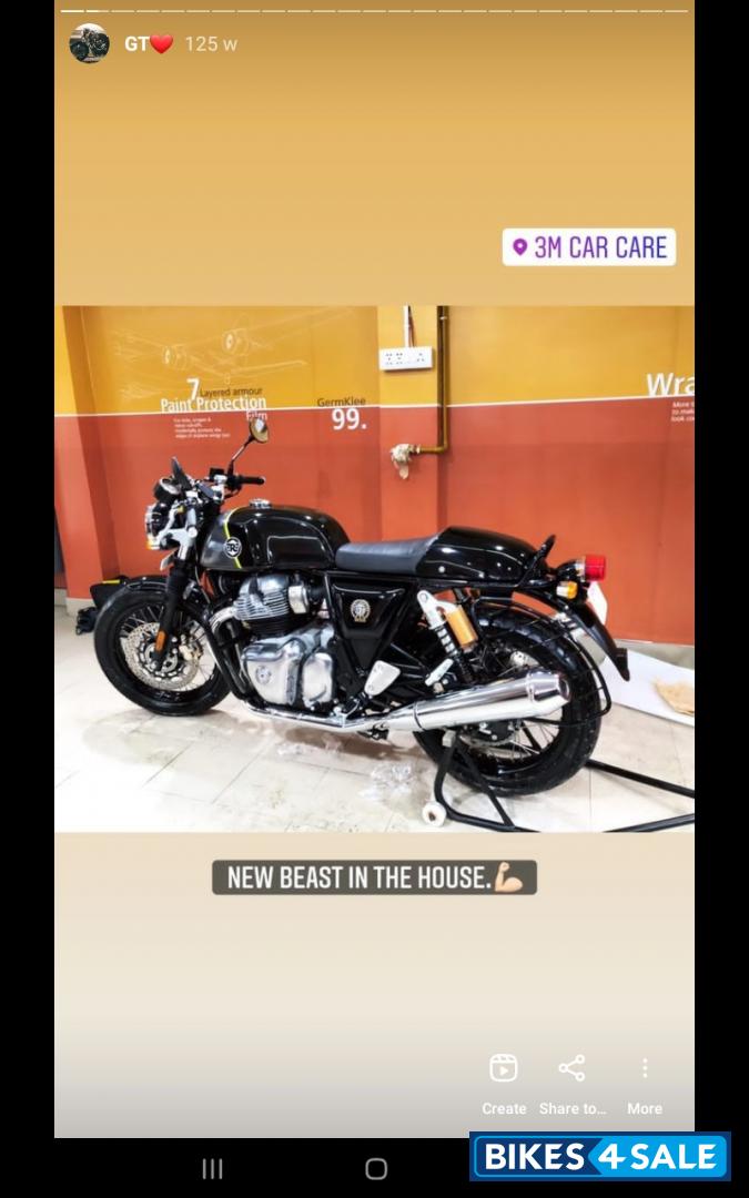 Dr Mayhem (black) Royal Enfield Continental GT 650