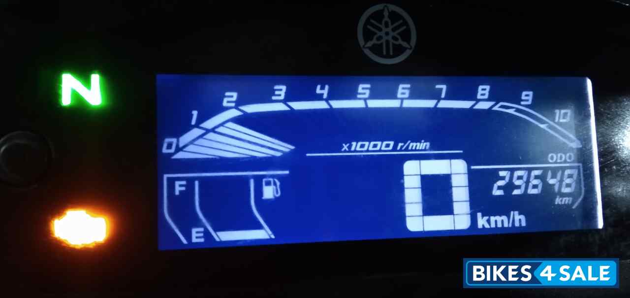 Red Yamaha FZ-S FI V3 BS6