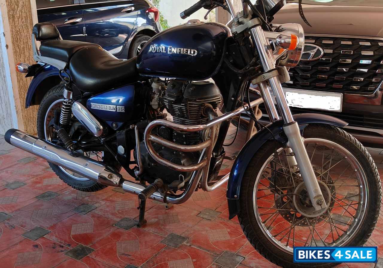 Marine Blue Royal Enfield Thunderbird 350