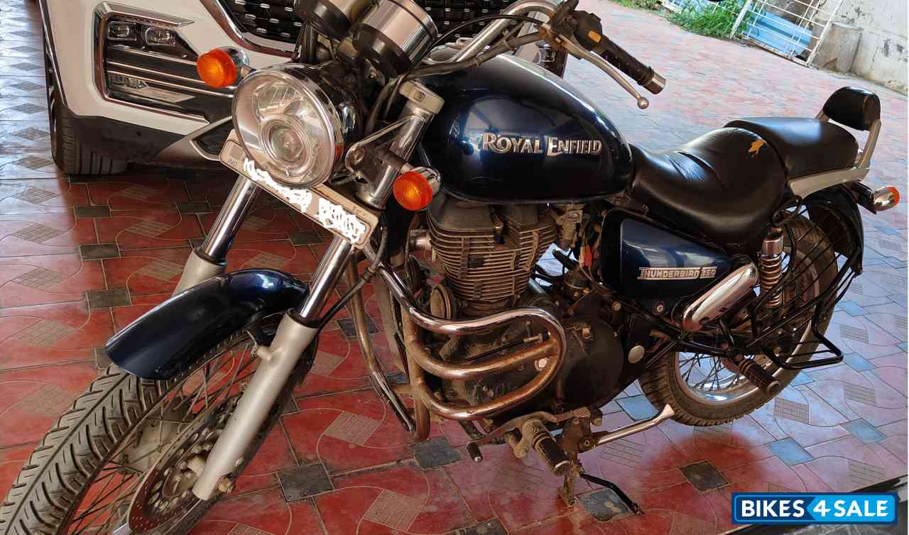 Marine Blue Royal Enfield Thunderbird 350