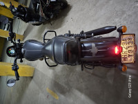 Grey Yezdi Roadster Dark