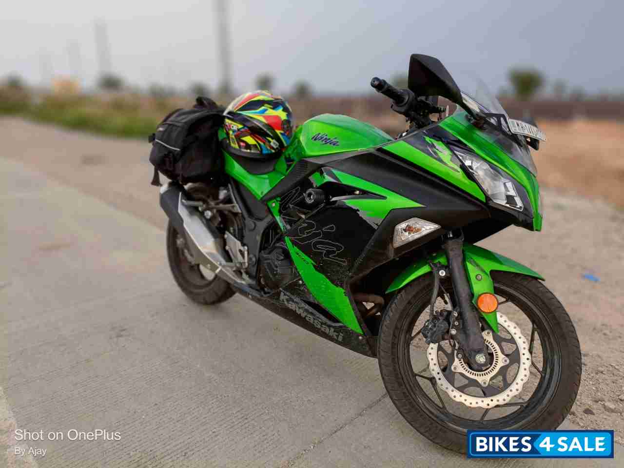 Candy Lime Green Kawasaki Ninja 300 BS6 2022