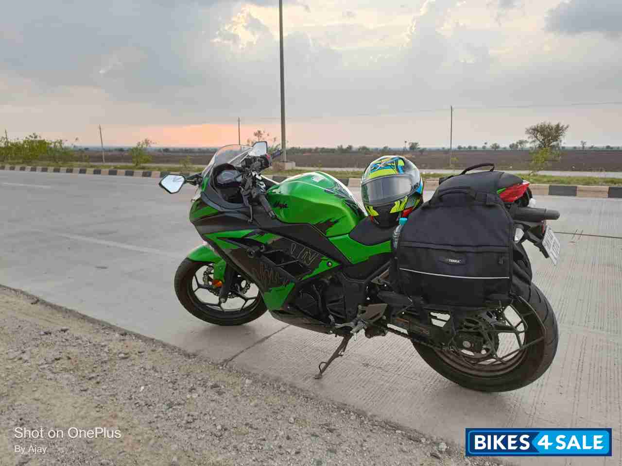 Candy Lime Green Kawasaki Ninja 300 BS6 2022