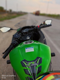 Candy Lime Green Kawasaki Ninja 300 BS6 2022